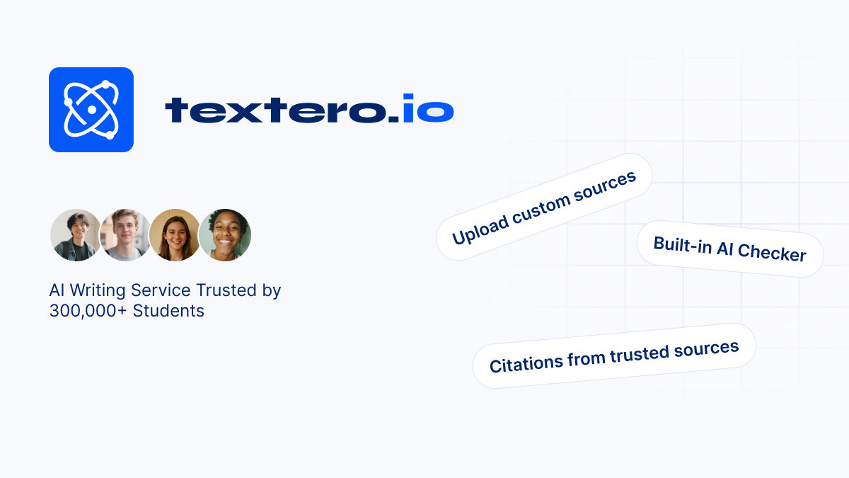 AI Essay Generator with Real Citations — Textero
