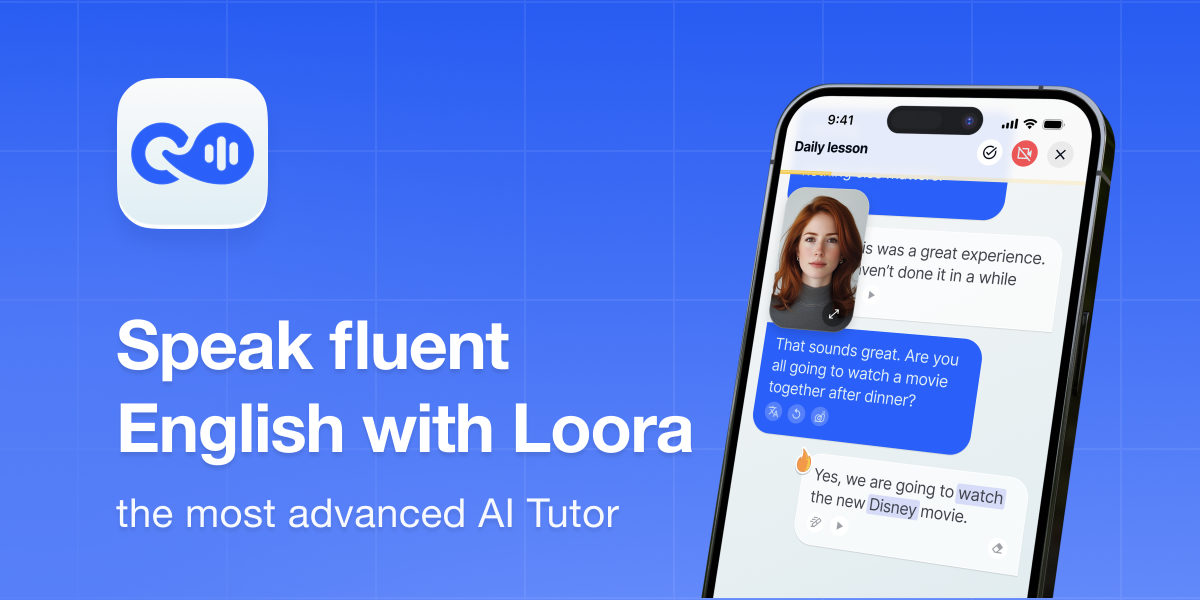Speak English with Loora AI
