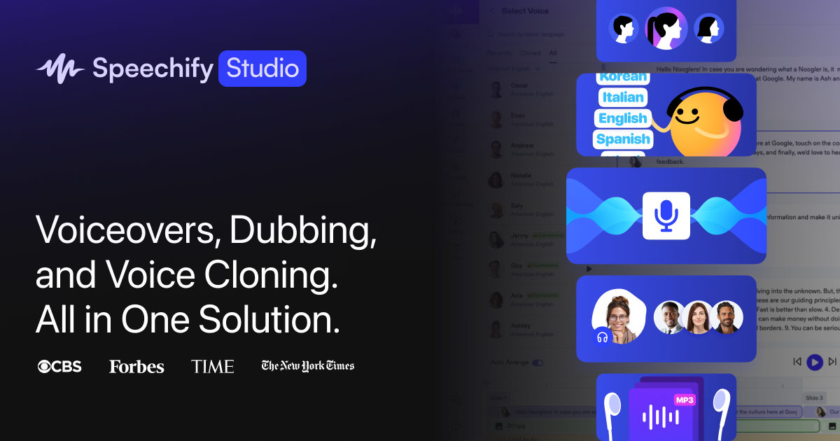 Speechify AI Voice Generator
