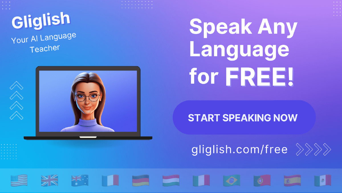 Gliglish · Learn languages by speaking with AI