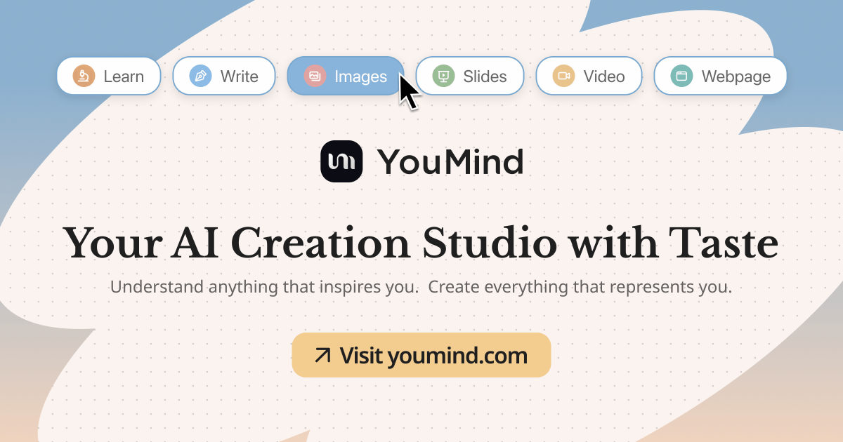 YouMind - AI Creation Studio