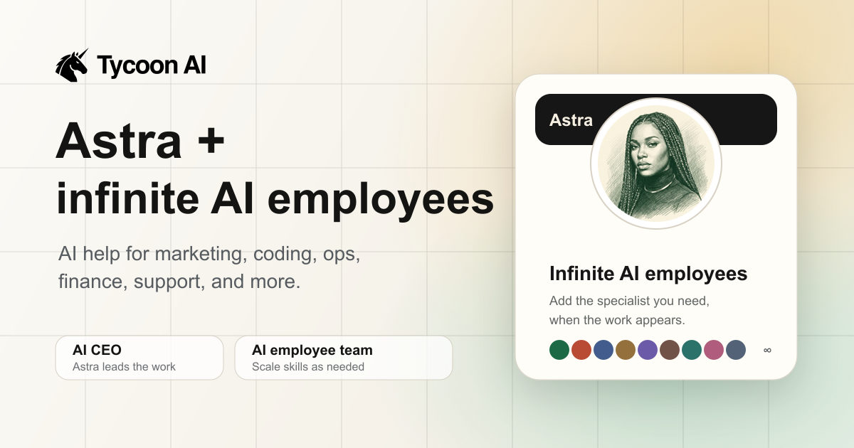 The One-Person Company Platform